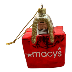 Vintage 2010 Macys Xmas Tree Ornaments
