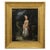 Romantic Scene, 1800s, Oil on Paper Mounted on Canvas, Framed For Sale - Image 14 of 14