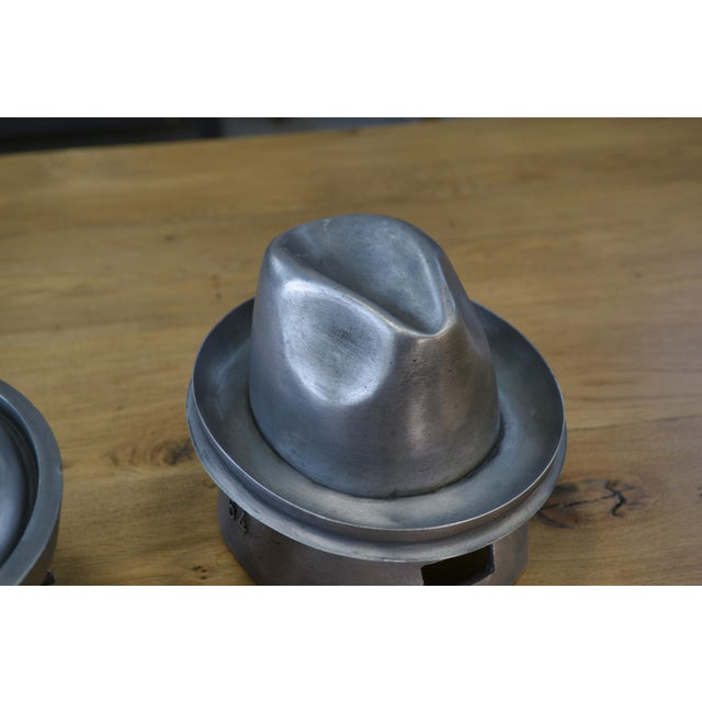 Cast Aluminum Hat Mold Jalard in Caussade, 1950s For Sale - Image 10 of 11