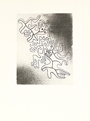 1947 Paul Klee Engraving 39 Not Ending 1930 Reproduction