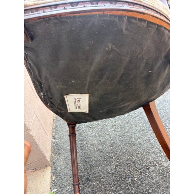 Henredo Schoonbeck Colllection Pair Louis XV Style Carved Armchairs For Sale - Image 9 of 18