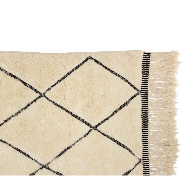 Early 21st Century Hand-Knotted Wool Rug by Azele Studio For Sale - Image 5 of 8