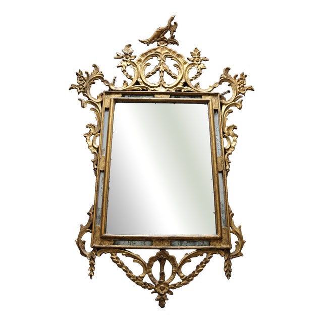 Antique Italian Louis XVI Style Mirror For Sale