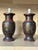 Japanese Meiji Era Lamps, Late 19th Century, Set of 2 For Sale - Image 6 of 15