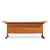 Brown Arne Vodder for Hp Hansen Mid Century Danish Teak Executive Desk For Sale - Image 8 of 9