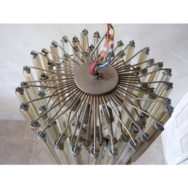 Vintage Chandelier in Murano Glass, 1970s For Sale - Image 4 of 10