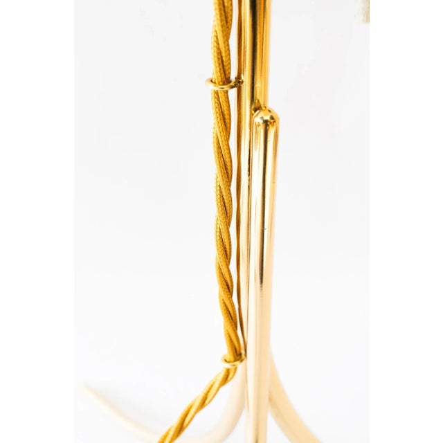 1950s Vintage Table Lamp with Fabric Shade by Rupert Nikoll, 1950s For Sale - Image 5 of 18