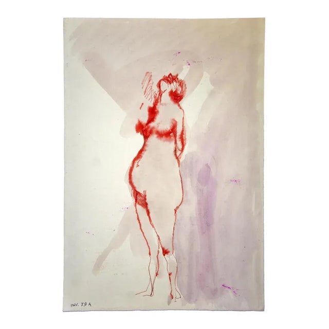 Female Figure is an original artwork realized in the 1970s by the Italian Contemporary artist Leo Guida (1992 - 2017)....