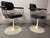 Vintage Swivel Dining Chairs attributed to Rudi Verelst for Novalux, Belgium, 1970s, Set of 4 For Sale - Image 11 of 16