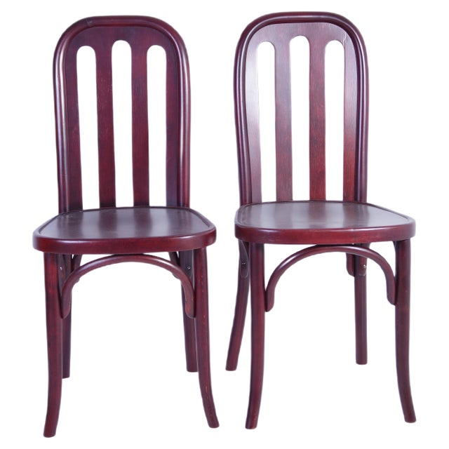 Set of Antique Chairs by Josef Hoffmann for Jacob & Josef Kohn For Sale