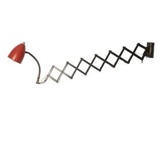 Extendable Wall Lamp by Robert Mathieu, France, 1950s For Sale