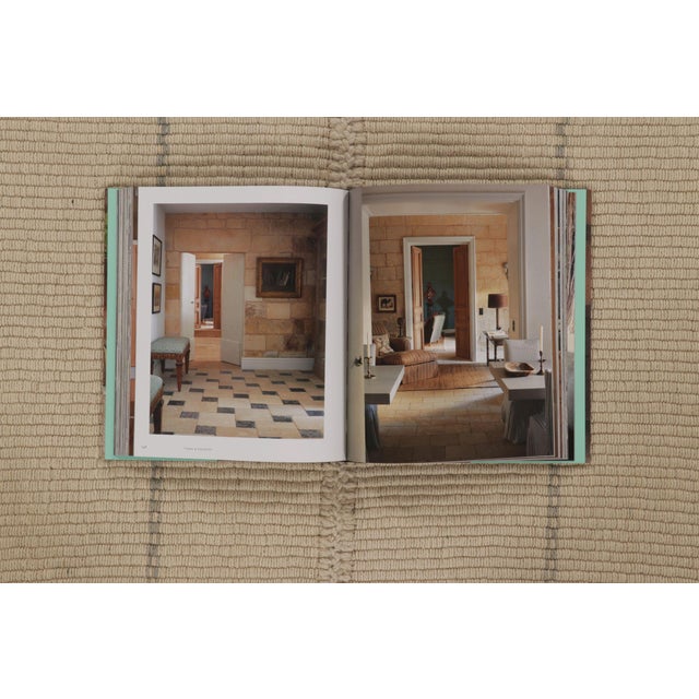 Rug & Kilim's Contemporary Accent Kilim, Beige Textural Stripes For Sale - Image 9 of 10