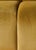 Matthew Izzo Home Conrad Hollywood Regency Goldenrod Yellow Velvet Sofa With Brass Legs For Sale - Image 4 of 5