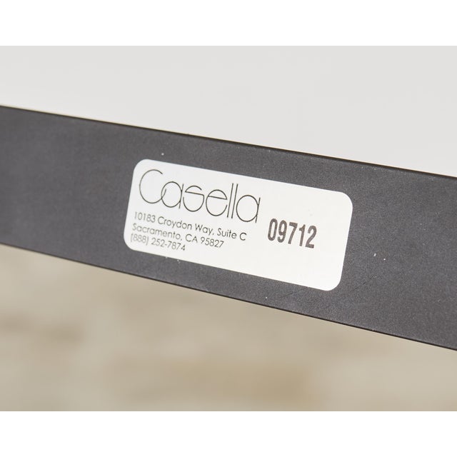 Modern Casella Clarus Fine Line Bronzed Adjustable Floor Lamp For Sale - Image 9 of 17