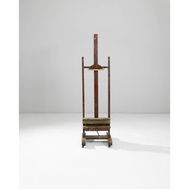 20th Century French Artist's Wooden Easel For Sale - Image 4 of 18