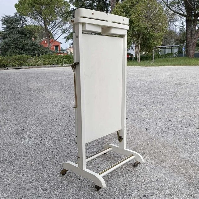 1960s Vintage White Trouser Press Hanger, 1960s For Sale - Image 5 of 9