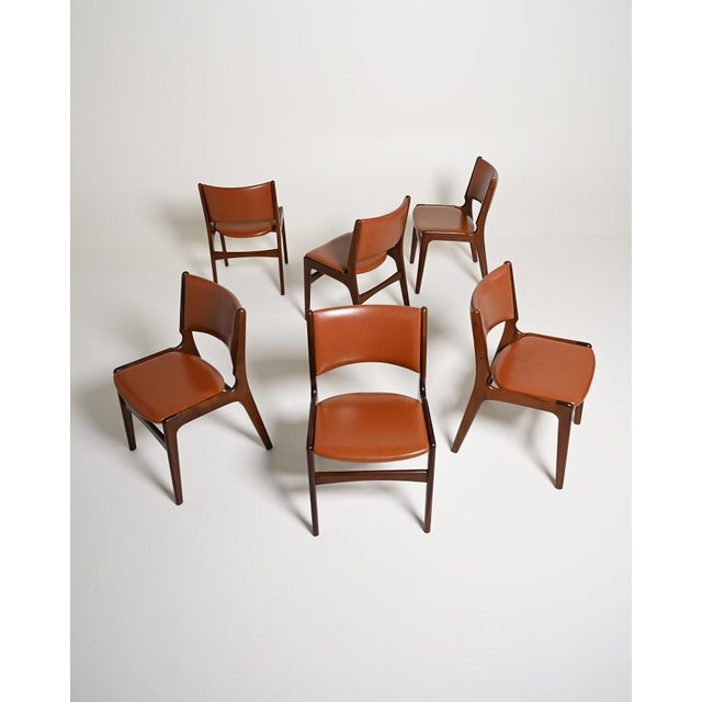 Vintage Danish Model 89 Chairs by Erik Buch for Anderstrup Møbelfabrik, 1960s, Set of 6 For Sale - Image 13 of 13