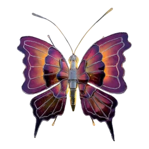 1970s Butterfly Sconce Attributed to Henri Fernandez