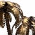 Metal Triple Palm Tree Floor Lamp in the Style of Maison Jansen For Sale - Image 7 of 8