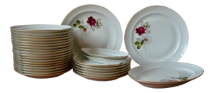 Limoges Porcelain Dinner Service, 1950s, Set of 29