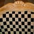 1960s 1960’s Polychromed Beechwood Louis XV Checker Upholstered Fauteuil For Sale - Image 5 of 17