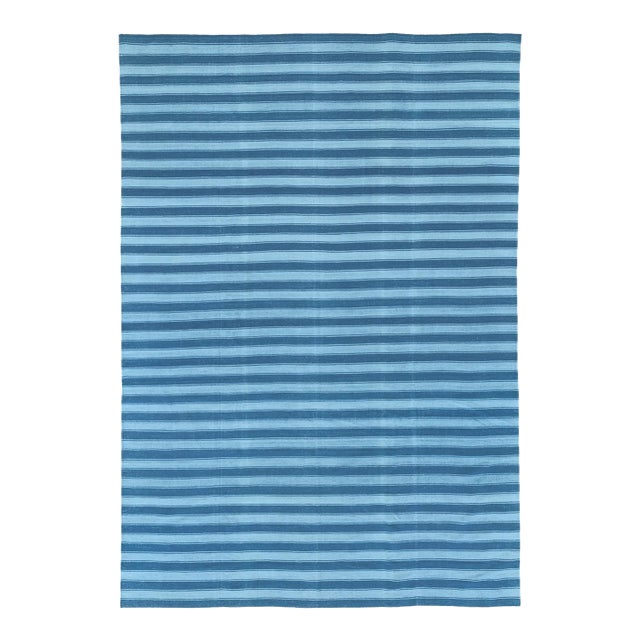 Galerie Shabab Collection Mid-20th Century Indian Flatweave Dhurrie Carpet For Sale