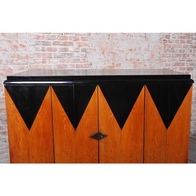 Art Deco Sideboard in Mahogany by J. Gočár for Pud, Czech, 1910s For Sale - Image 3 of 11