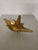 Gold Vintage Sculptural Centerpiece, 1980s For Sale - Image 8 of 10