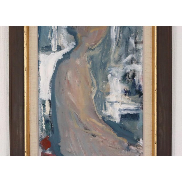 Bengt Hamrén, Sitting Model, 1960s, Oil on Canvas, Framed For Sale - Image 11 of 18