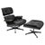 Vintage Eames Lounge Chair and Ottoman designed by Charles & Ray Eames, creaded in 1956's. Manufactured by Vitra edition...