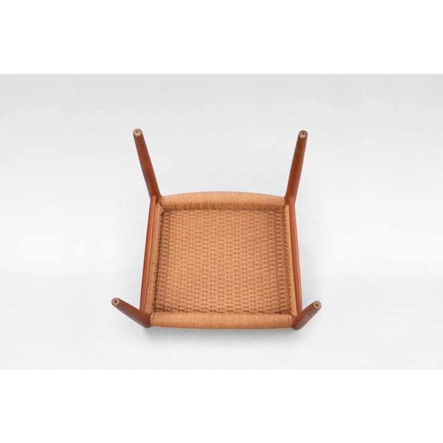 Model 75 Dining Chairs by Niels Otto Møller for J.L. Møller Mobelfabrik, Denmark, 1960s, Set of 4 For Sale - Image 6 of 8
