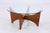 Vintage Glass Coffee Table in Teak, 1960s For Sale - Image 4 of 18