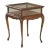 Burton Curio Table, Dark Brown For Sale