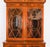 19th Century Antique George III Inlaid Flame Mahogany Secretaire Bookcase, 1815 For Sale - Image 5 of 18
