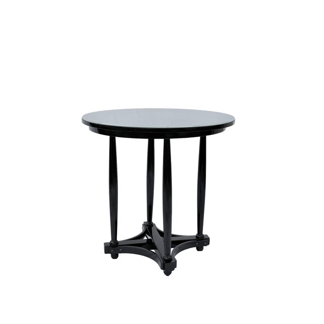 Small Viennese Bentwood Dining Table, Austria, 1920s For Sale - Image 3 of 15