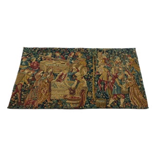Jacquard Tapestry attributed to Jean Laurent for Aubsson, France, 1970s For Sale