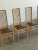 Paint 1970s Lacquered Ladder Back Chairs - Set of4 For Sale - Image 7 of 12