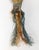 Green 19th Century Chinese Silk Embroidered Forbidden Stitch Robe or Hair Embellishment For Sale - Image 8 of 13