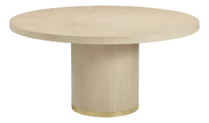 Round Hollywood Regency Dining Table