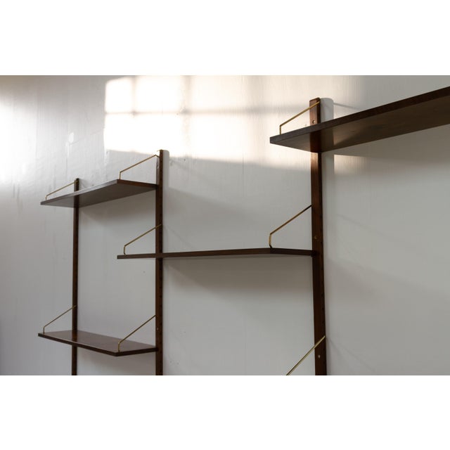 Danish Walnut Shelving System Royal by Poul Cadovius for Cado, 1950s For Sale - Image 15 of 18