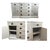 Hepplewhite Hepplewhite Coastal Creams Solid Wood Buffet/Sideboard/Credenza For Sale - Image 3 of 7