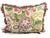 Thibaut Peony Garden Hand Printed Tasseled Linen Pillows/a Pair For Sale In Philadelphia - Image 6 of 8