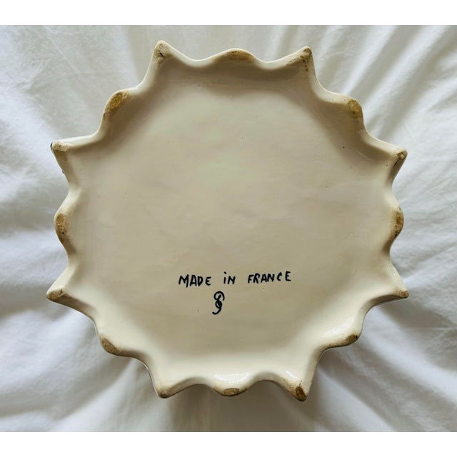 1950s French Provence Fluted Cache Pot For Sale - Image 4 of 5