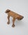 Mid-Century Carved Wooden Jaguar Stool, 1960s For Sale - Image 4 of 7