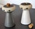 1980s David Gil for Bennington Potters Mr. Salt and Mrs. Pepper Ceramic Shakers Cork Stoppers For Sale In Miami - Image 6 of 12