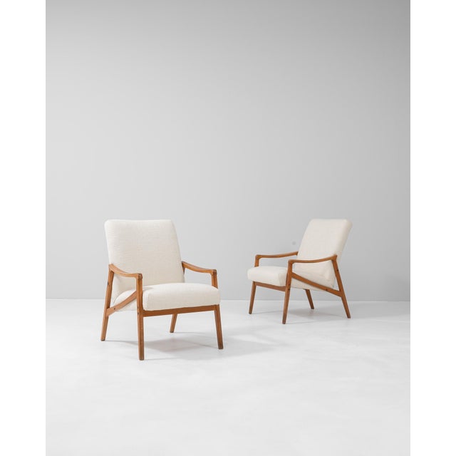 1960s Czech Upholstered Armchairs By Jiri Jiroutek - A Pair For Sale - Image 16 of 18