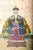 Wood Vintage Chinese Qing-Style Ancestor Portrait Paintings, Framed - Pair For Sale - Image 7 of 18