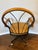 1970s Mid-Century Modern u.s. Furniture Industries Shellback Swivel Chair With Casters For Sale - Image 10 of 12