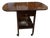 Mid-Century Drop Leaf Tea Table For Sale
