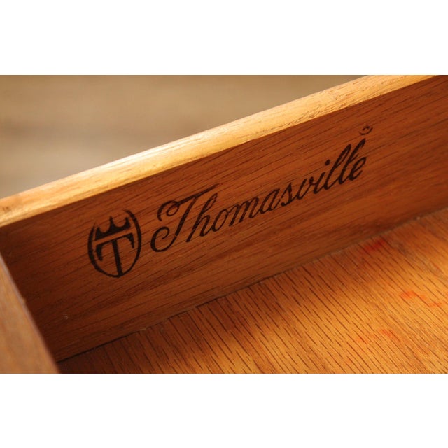 Thomasville Georgian Style Cherry Flip Top Server For Sale In Philadelphia - Image 6 of 12